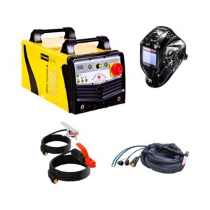 Hegesztő Készlet Alu Hegesztő - 315 A - 400 V - Impulzus - Digitális - 2/4 Ütem + Hegesztő Sisak - Metalator - Expert Series | Stamos Germany