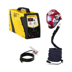 Hegesztő Készlet Cnc Plazmavágó - 85 A - 400 V - Pilot Gyújtás + Hegesztő Sisak – Pokerface – Professional Series | Stamos Germany