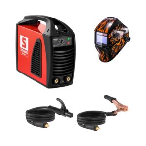 Hegesztő Készlet Mma Hegesztőgép - 200 A - Hot Start - Igbt + Hegesztő Sisak - Firestarter 500 - Advanced Series | Stamos Germany