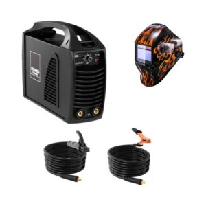 Hegesztő Készlet Mma Hegesztőgép - 250 A - Hot Start - Igbt - Pro + Hegesztő Sisak - Firestarter 500 - Advanced Series | Stamos Germany