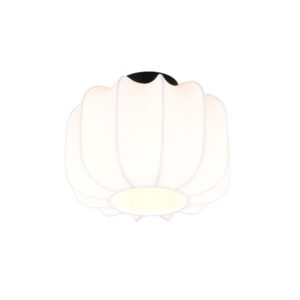 Japandi mennyezeti lámpa fehér 25 cm - Madleine