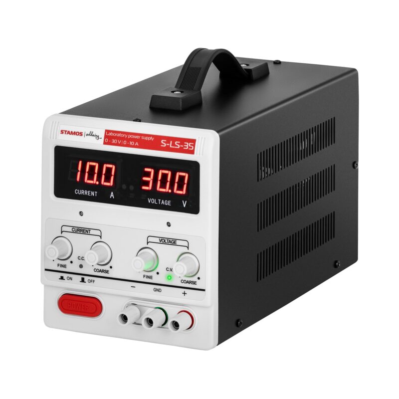 Laboratóriumi Tápegység - 0-30 V - 0-10 A Dc - 300 W | Stamos Soldering