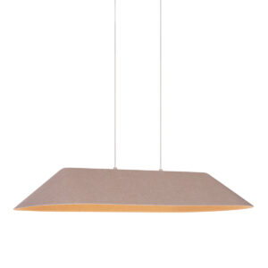 Modern bézs függőlámpa LED-del