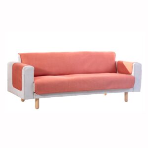 Optikai Hatású Csúszásgátló Huzat Fotelhez És Kanapéhoz Terrakotta 140X140 Cm