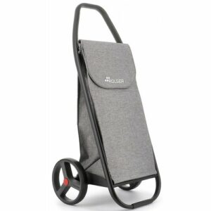 Rolser Trolley bevásárlótáska Com Tweed 8 feketecső