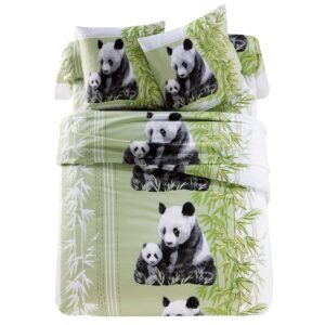 Vászon Tartalmaz Panda Nyomtatott