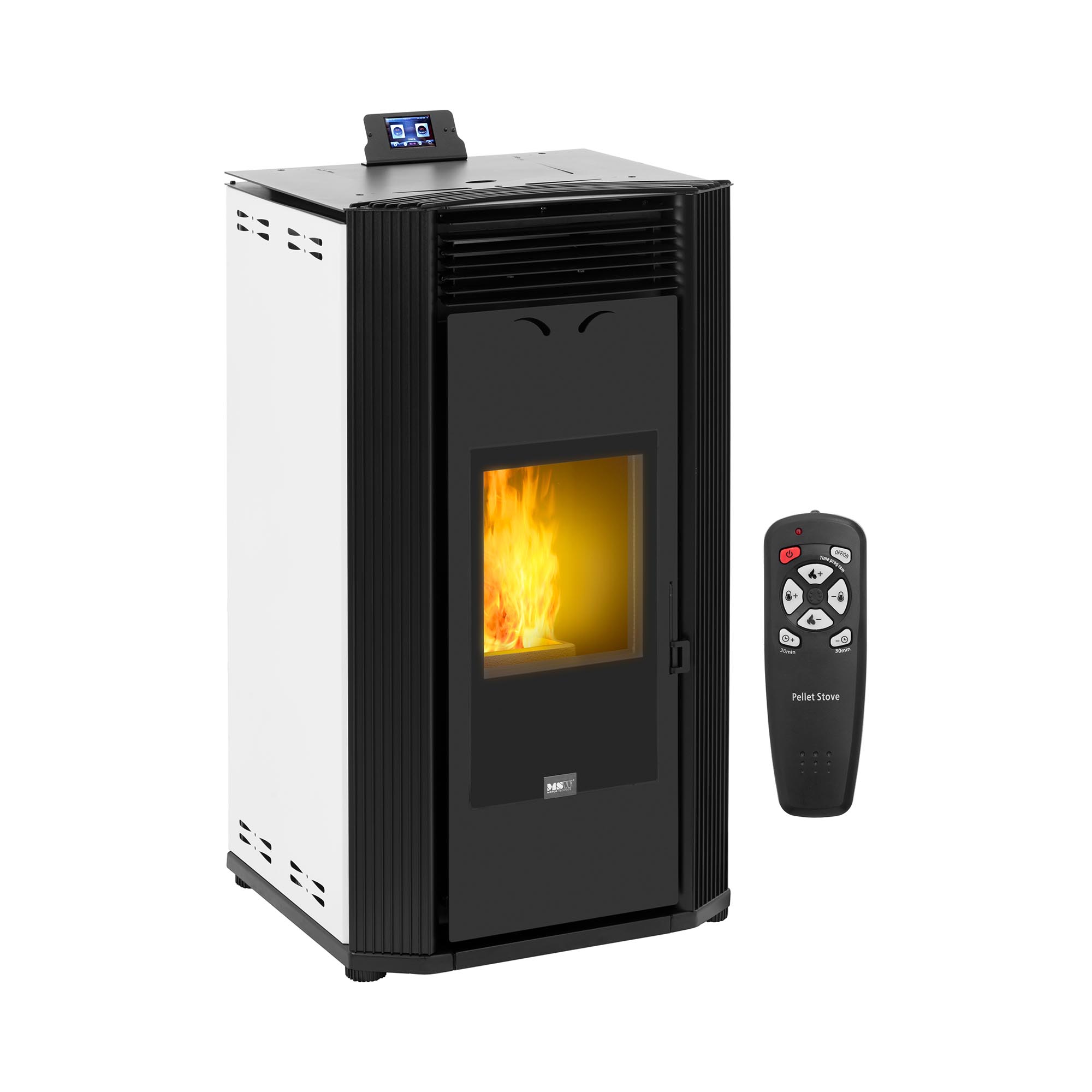 Pelletkályha Vízvezető - 24 Kw - 400 M³ / 35 L-Hez | Msw