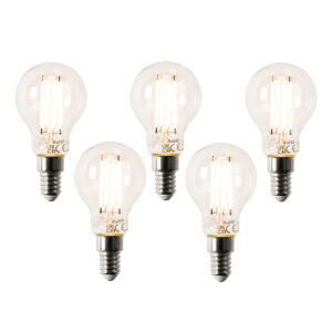 5 darabos Smart E14 LED izzó készlet P45 4.5W 470 lm 1800-4000K