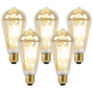 5 db-os készlet E27 LED izzók