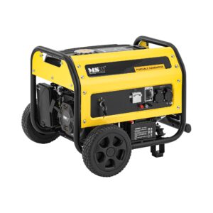 Benzines aggregátor - 2700 W - 230 V AC / 12 V DC - 15 l-es tartály - manuális indítás/elektromos | MSW
