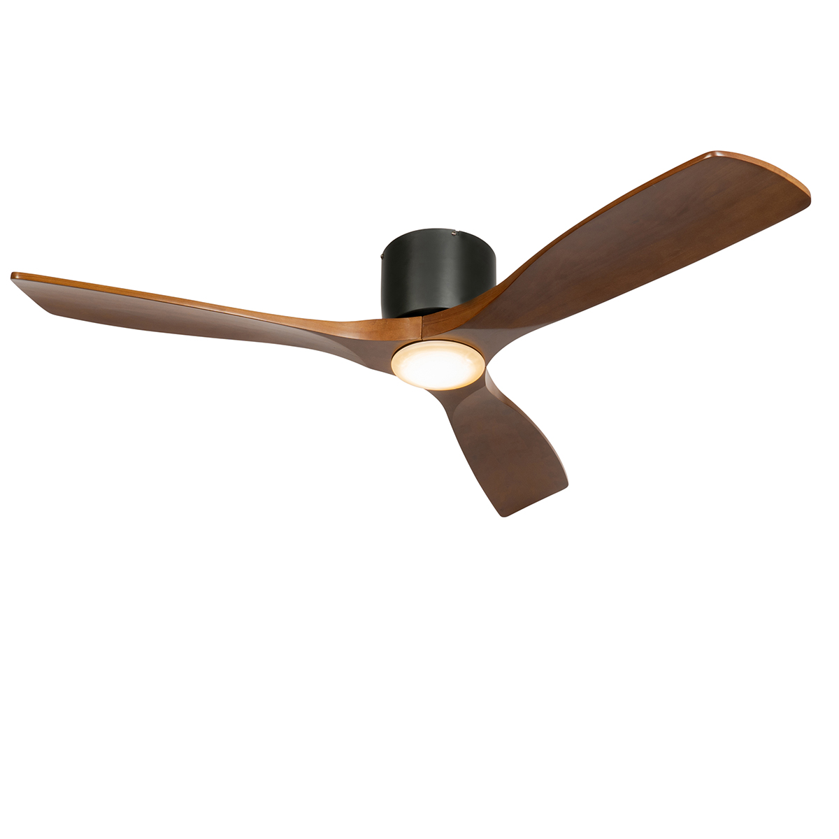 Fekete Mennyezeti Ventilátor Fával 131