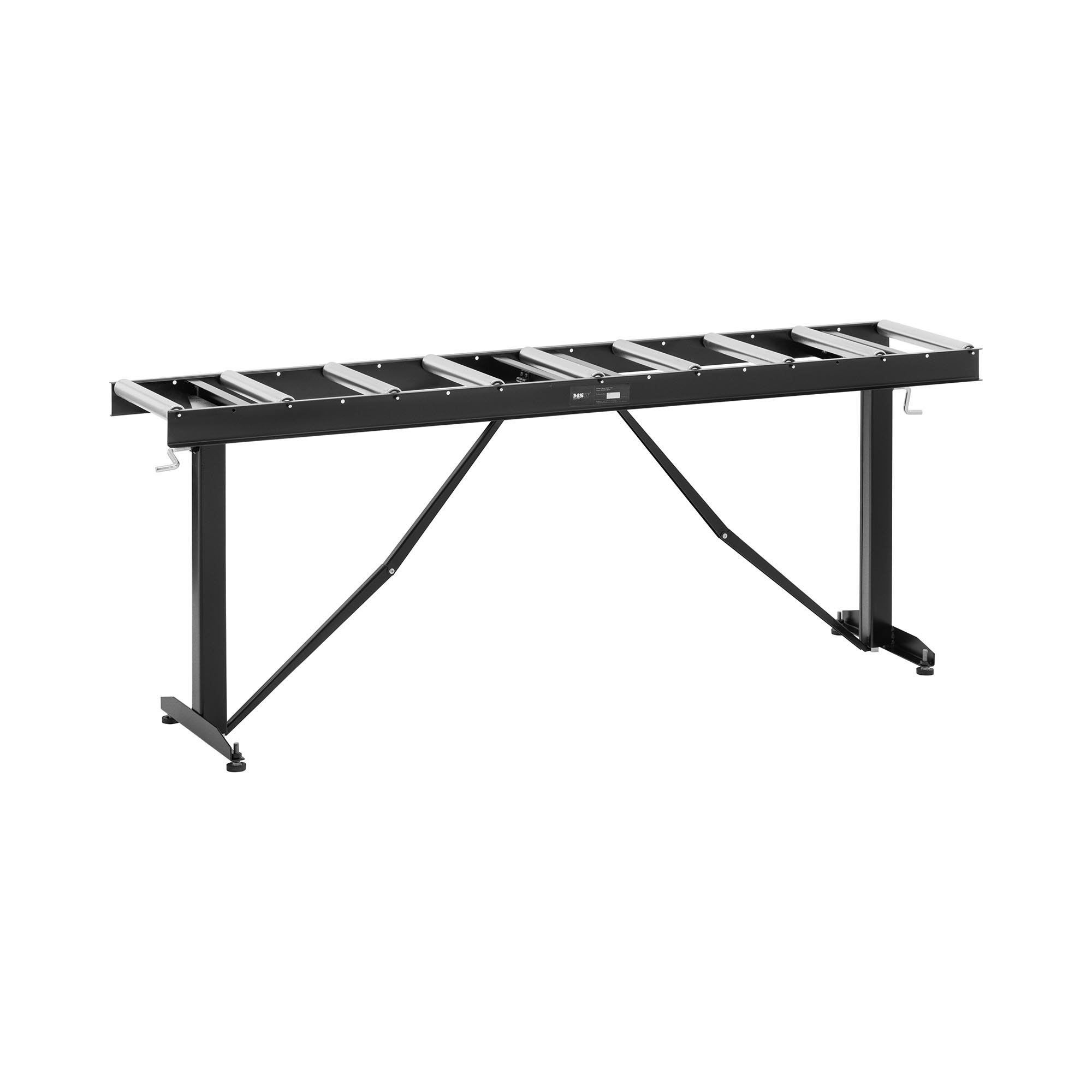 Görgős Asztal - 200 Kg - 167 X 35 Cm - 9 Görgő - Állítható Magasságú | Msw