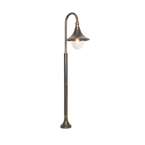 Klasszikus kültéri lámpa antik arany 100 cm IP44 - Daphne