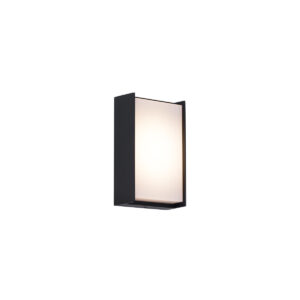Modern fekete kültéri fali lámpa LED-del IP65 - Packet