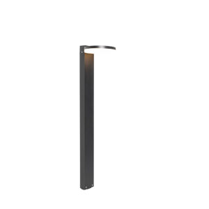 Modern kültéri állólámpa fekete LED-del 80 cm IP44 - Esmee