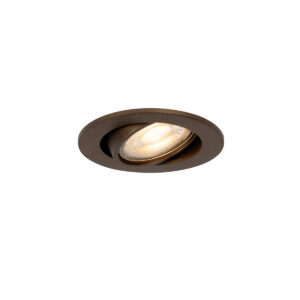 Modern süllyesztett spotlámpa sötét bronz
