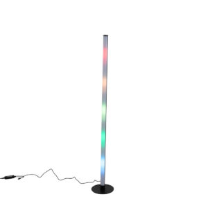 Neon asztali lámpa fekete