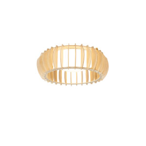 Skandináv mennyezeti lámpa bézs 40 cm LED-del - Monte