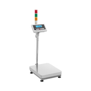 Platform mérleg - figyelmeztetőfény - 150 kg / 0