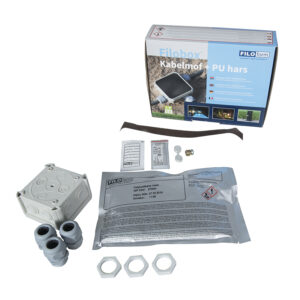 Kábelátvezetés öntőgyantával – Diverse