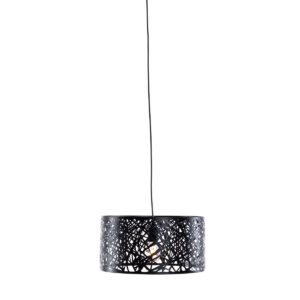 Moderne hanglamp zwart - Ludwig – Honsel