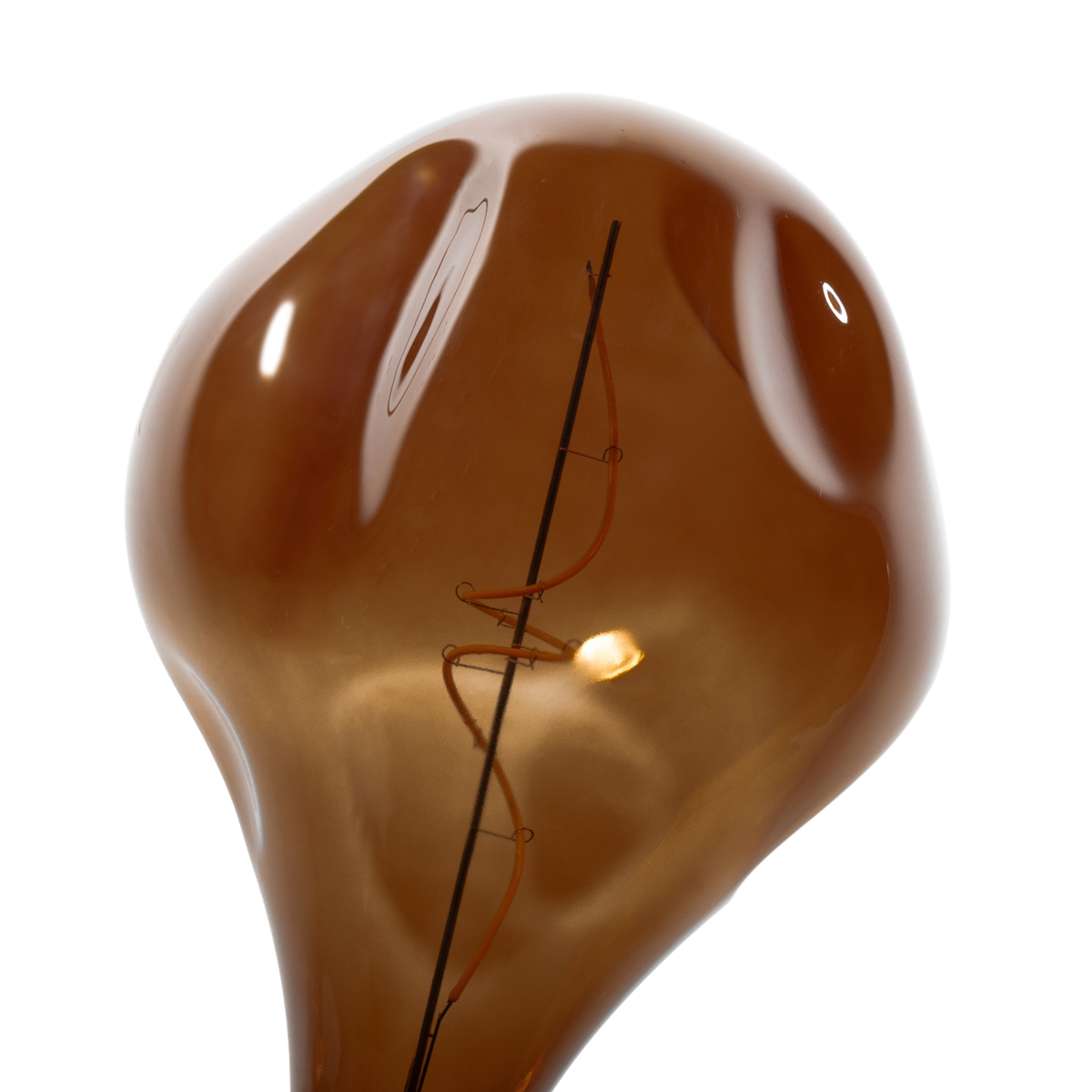 E27 Szabályozható Led Izzók Ps160 Barna 4W 120 Lm 1800K – Luedd