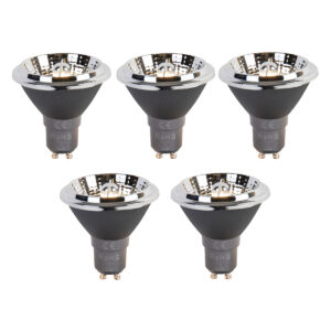 5 Db Gu10 3 Fokozatú Dim-To-Warm Led Izzó Ar70 6W 320Lm 2000-3000K Szett – Luedd