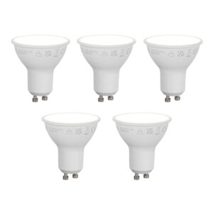 5 darabos Smart GU10 50mm-es dimmelhető LED izzókészlet