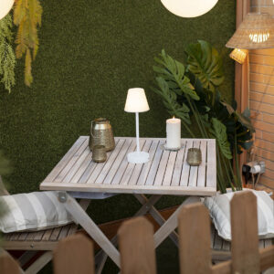 Asztali lámpa fehér LED-del