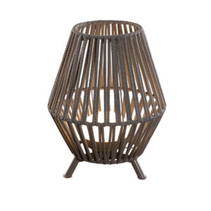 Keleti asztali lámpa kötéllel