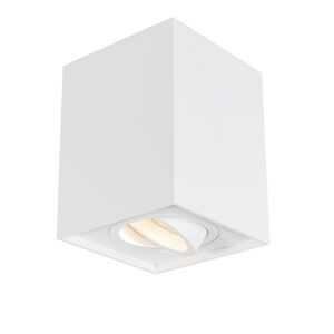 Spotlámpa Fehér Állítható - Quadro 1 Up – Qazqa