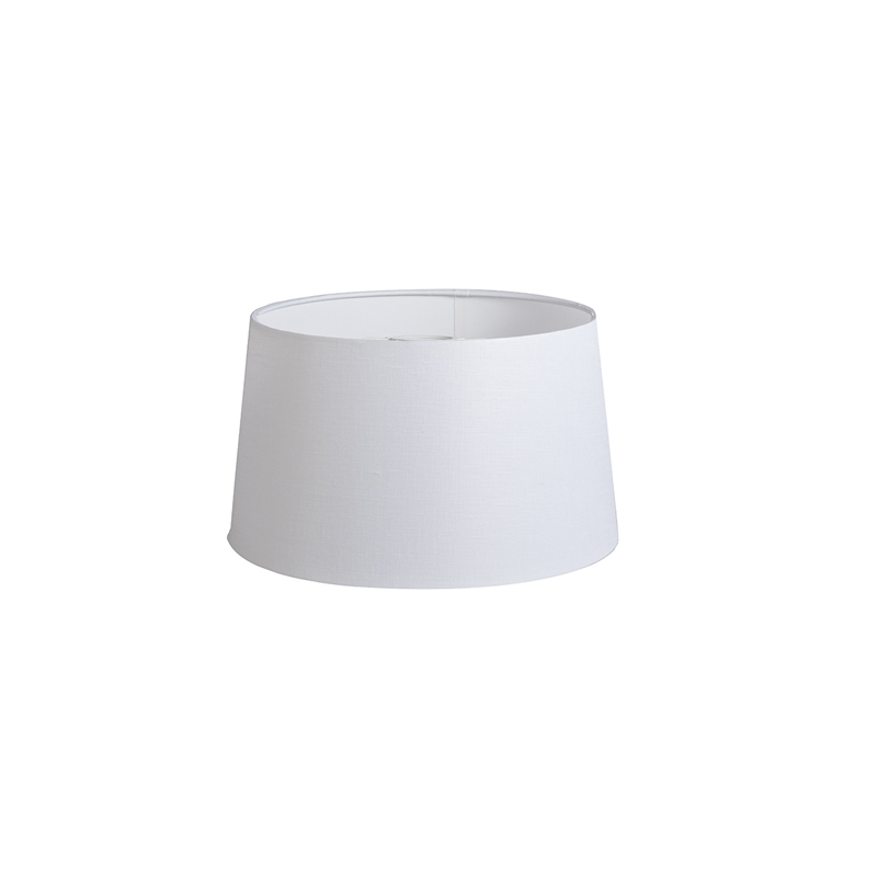 Lámpabúra Lenvászon Fehér 35/30/20 – Qazqa
