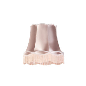 Selyem Lámpabúra Rózsaszín 45 Cm - Granny – Qazqa