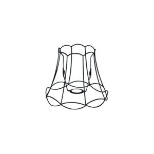 Fém Lámpabúra Fekete 25/21 - Granny Frame – Qazqa