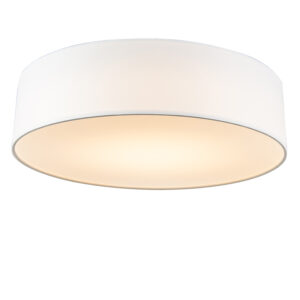 Mennyezeti Lámpa Fehér 40 Cm Beépített Led-Del - Drum Led – Qazqa