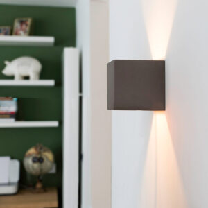 Ipari Fali Lámpa Betonból - Box – Qazqa