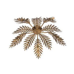 Vintage Mennyezeti Lámpa Arany 70 Cm 5-Lámpás - Botanica – Qazqa