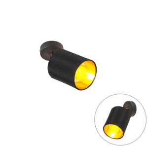 Modern Spotlámpa Fekete - Lofty – Qazqa