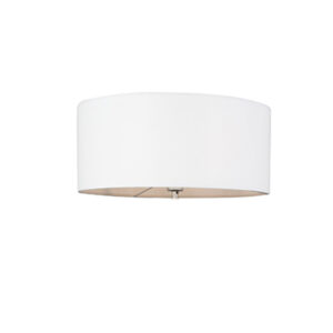 Fehér ernyős állólámpa Tripe – QAZQA