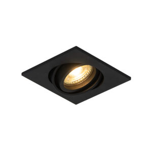 Modern fekete beépített reflektor állítható - Club – QAZQA