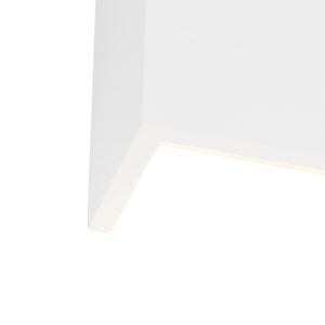 Modern fali lámpa fehér - Colja Novo – QAZQA