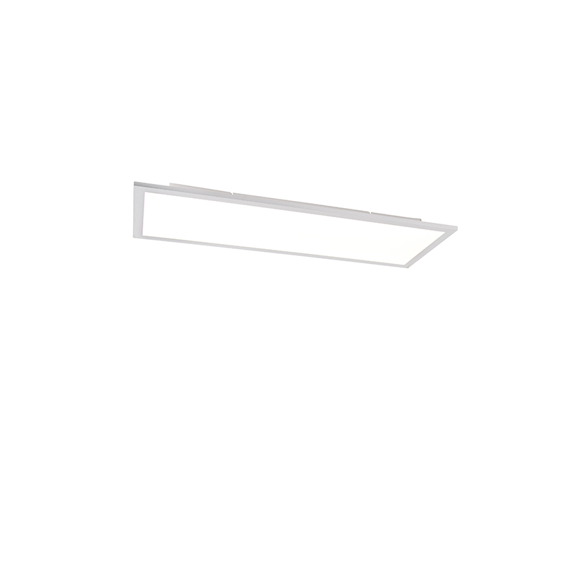 Acél Mennyezeti Lámpa 80 Cm Led-Del És Távirányítóval - Live – Qazqa