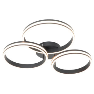 Mennyezeti Lámpa Fekete