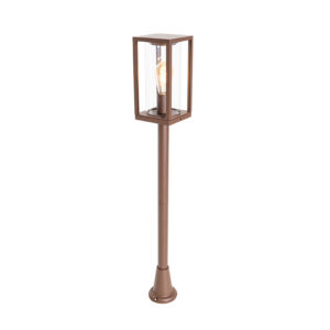 Ipari Kültéri Állólámpa Rozsdabarna 100 Cm Ip44 - Charlois – Qazqa