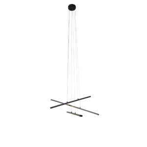 Függőlámpa Fekete