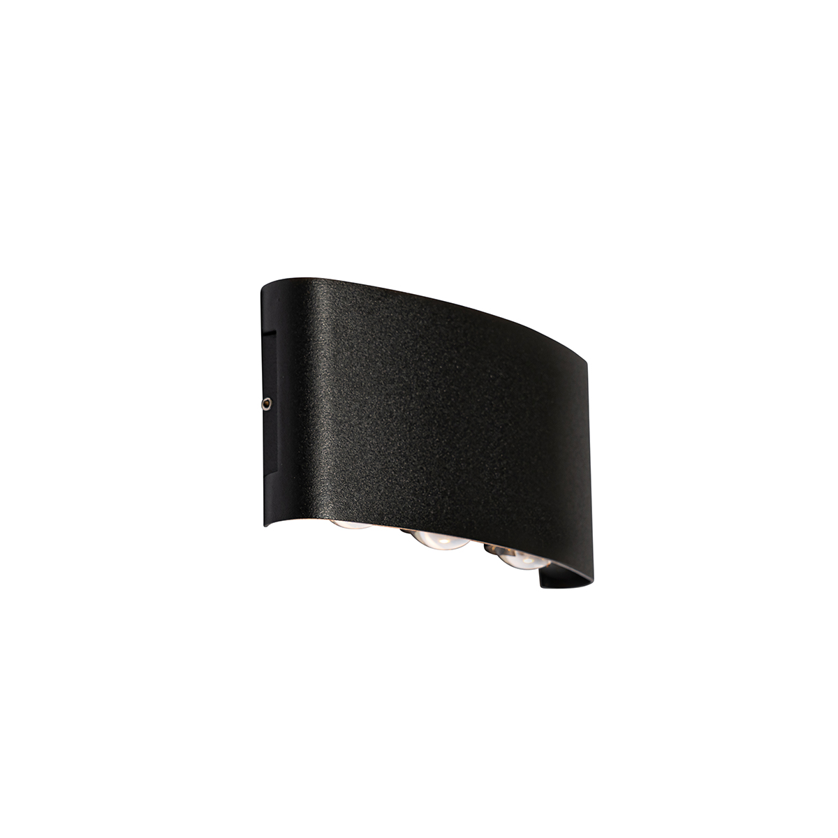 Kültéri Fali Lámpa Fekete Led-Del 6-Lámpás Ip54 - Silly – Qazqa