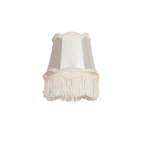 Szövet Lámpabúra Krém Színben 12 Cm - Granny – Qazqa