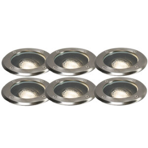 6 db-os készlet okos kültéri talajszpot állítható