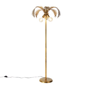 Okos Állólámpa Arany 156 Cm 2 Wifi G95-Ös Izzóval - Botanica – Qazqa