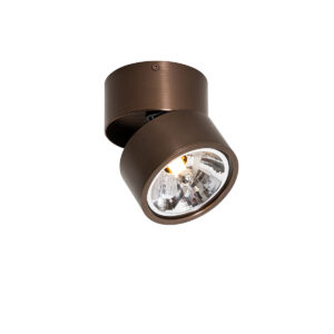 Modern Spotlámpa Sötét Bronz Kerek Állítható - Go Nine – Qazqa